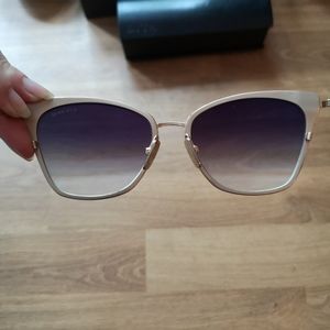 Women Gold DITA sunglasses